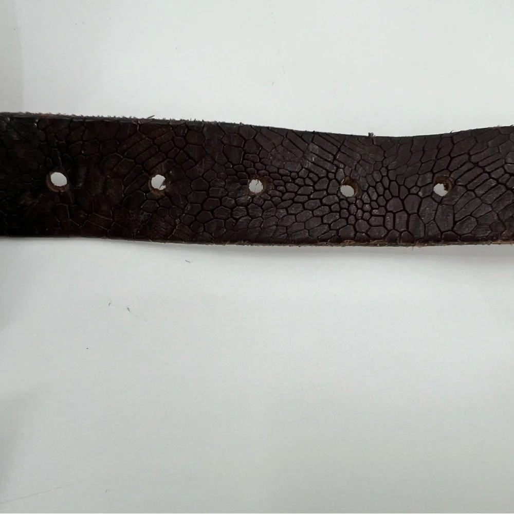 True Religion Brown‎ Leather Belt S